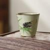 50ml Ru Kiln Ceramic Aroma Tea Cup, Master Guest Drinking Cup for Home Tea Tasting, Personal Traditional Teaware