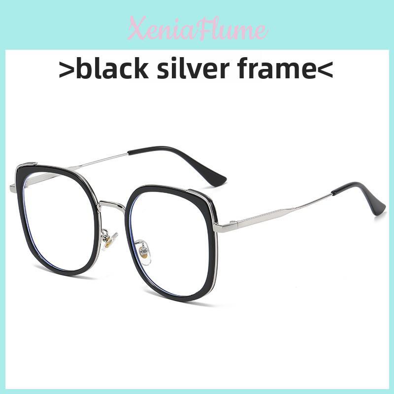 Modern Square Blue Light Blocking Glasses Frame For Men And Women With Pc Lenses