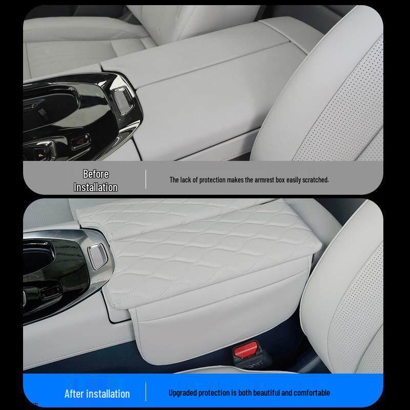 Zeekr 009 Armrest Box Cover Storage Pad and Interior Decoration