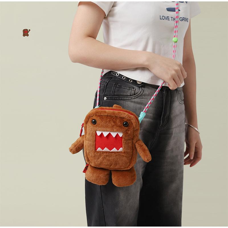 Cute Cartoon Cross-body Bag Soft Lightweight Student Wallet Multifunctional Hangable Accessory Bags Fashion Design Shoulder Bags