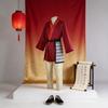 Mulan Cosplay Costume For Women With Polyester Spandex For Stage And Costume Play