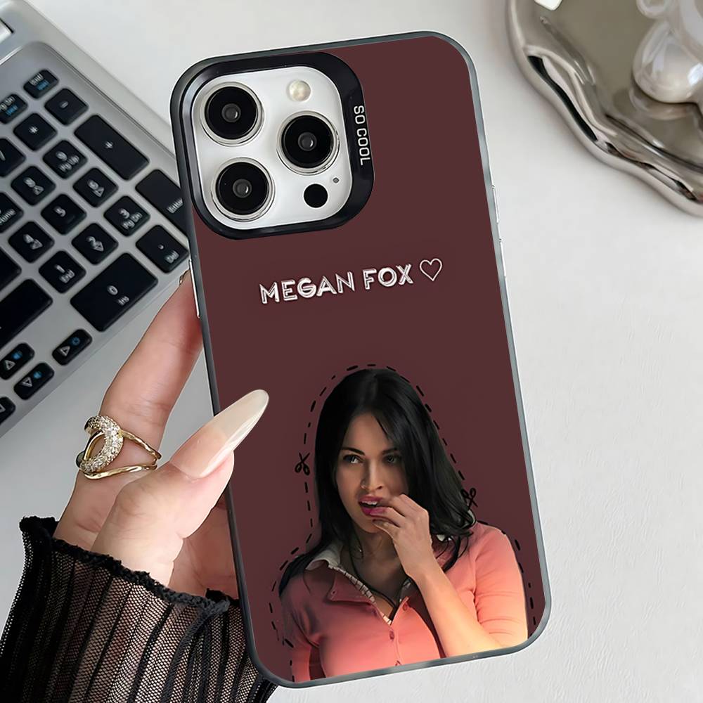 Jennifers Body Megan Fox Phone Case For iPhone 17,16,15,14,13,12,11,Pro,XS,Max,Plus,Mini,SE4,E Black Matte Shockproof Cover