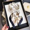 70*70cm Square Silk Scarf for Women Fashion Ladies Satin Neck Hair Tie Bandana Female Foulard Beach Stoles Hijab Scarves Pareo