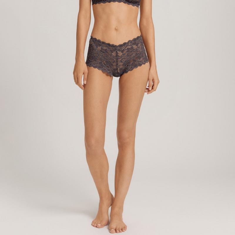 Hanro Moments Maxi Briefs  71447 Black Pearl 