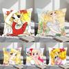Manga Candy Pillow Case Cushion Cover Polyester Pillowcase Decorative Sofa Cushion Pillowcase Home Decor
