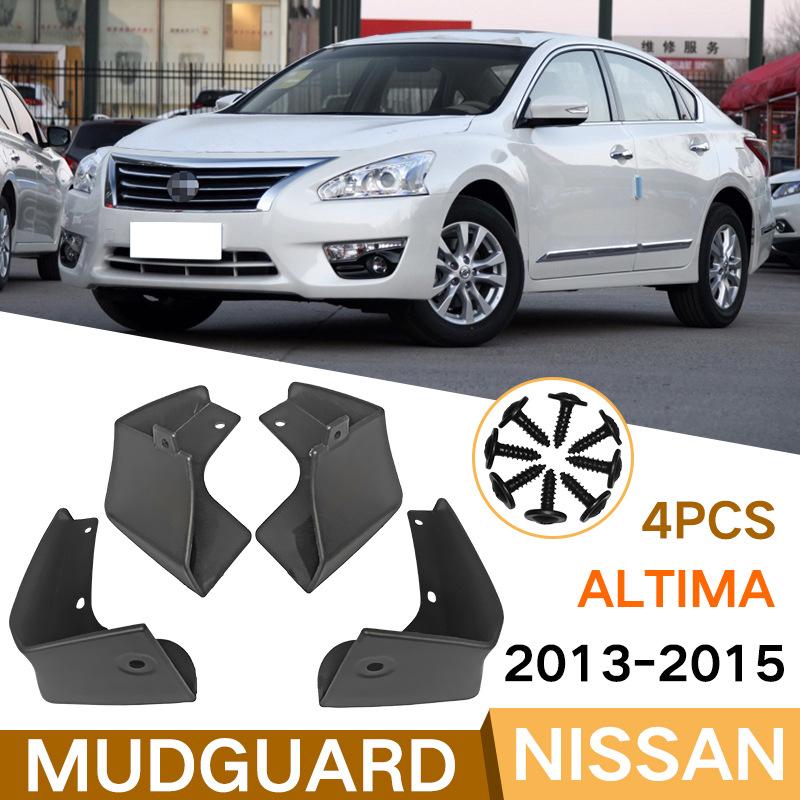 Mud Flaps For 2013-2015 For Nissan Altima MudFlaps Front Rear Fender Car 13-15