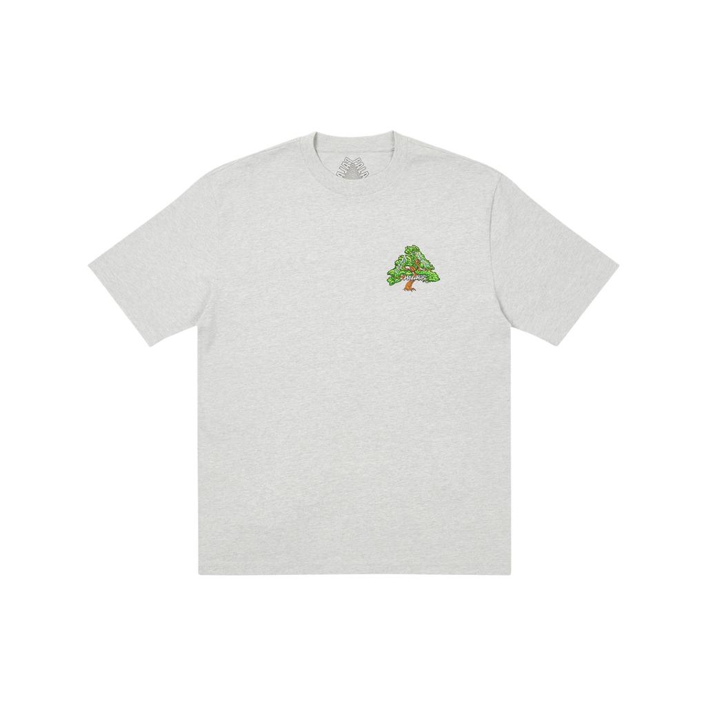 Palace Ss22 Bonsai T-Shirt Unisex T-Shirt Grey-Marl P22TS189