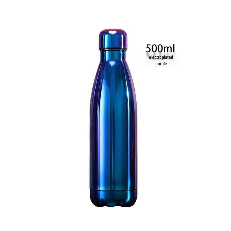 Shangqi Electroplated Stainless Steel Insulated Sports Bottle