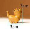 Sandelholz Katze Schreibtischfigur Kawaii Cartoon Holzgeschnitzte Figur Exquisite Niedliche Tierpuppe Spielzeug Schlafzimmer2025neu