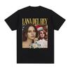 Singer Lana Del Rey T Shirt Ultraviolence Music Album Tshirt Unisex Wounisex Hip Hop Vintage Short Sleeve T Shirts Gothic Streetwear