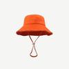 Japanese Style Raw Edge Bucket Hat Women Foldable Vintage Sun Hat UPF 50+ for Autumn Outdoor Travel Minimalist Breathable