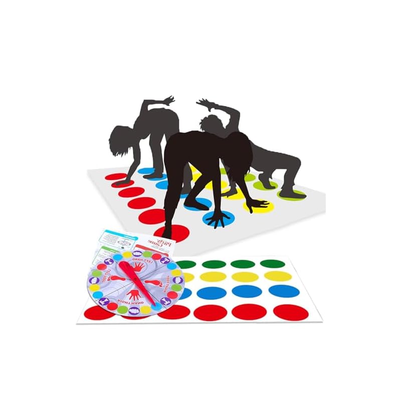 YUWENW Balance Game, Party Game, 1-Piece Set, Sports Game, Twist, Exercise Game, Easy Rules, Kids Game, Ages 6+, Fun Twister Game, Birthday Party