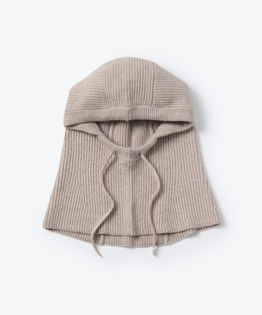 MUSINSA STANDARD WOMAN Women'S Oversized String Knit Balaclava [Oatmeal]