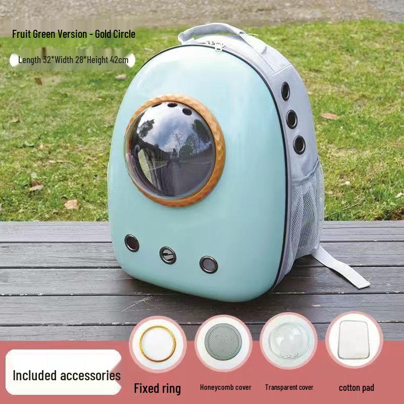 Portable Pet Backpack: Space Capsule for Cats & Dogs