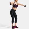 Under Armour High-Waist Compression Capri Leggings Women Bottoms Black 1365335-001
