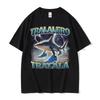 Tralalero Tralala Funny Shark Meme T-shirt Fashion Cozy Shark with Shoes Gifts T Shirts Women Casual Hot Sale T Shirt