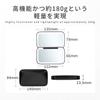 Compact Mirror with Magnifying Wide 5x Compact Light, Size, Magnification, Foldable, Makeup, 3-Color Dimming, (White)