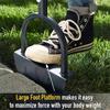 Manual Half-Moon Serrated Edging Shovel for Gardening
