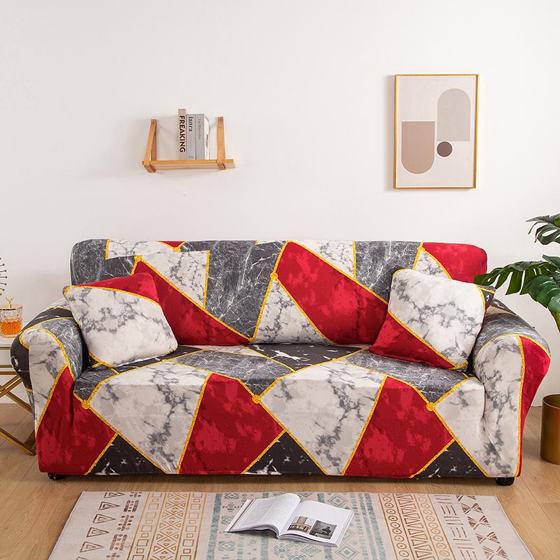 1PC Non-slip Sofa Cover Elastic Sofa Covers for Living Room Printed Sofa Slipcovers Couch Cover Funda Sofa 1/2/3/4 Seater
