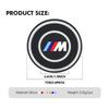 For BMW 2pcs Silicone Car Anti-Slip Water Cup Pads Durable Car Cup Holder Mat Performance X1 X3 X5 E39 E46 E90 F20 E60 F30 M3 M5