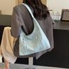 Elegant large capacity women's bag  simple shoulder bag  Korean transport bag  new