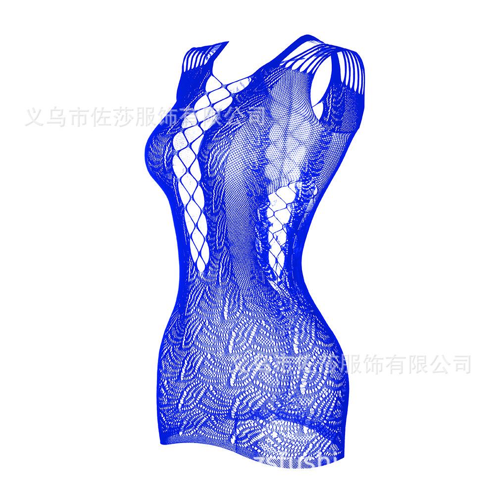 Sexy underwear suspenders, sexy hollow hip skirt, breast mesh, jacquard perspective, cute