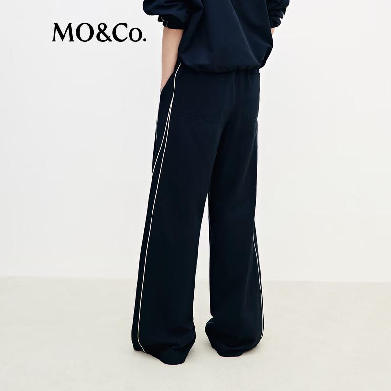 MO&Co. Lässige Hose im britischen Stil, lockere Passform