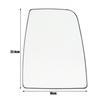 Right Passenger Side Mirror Glass Heated Upper For Ford Transit 150 250 350 HD