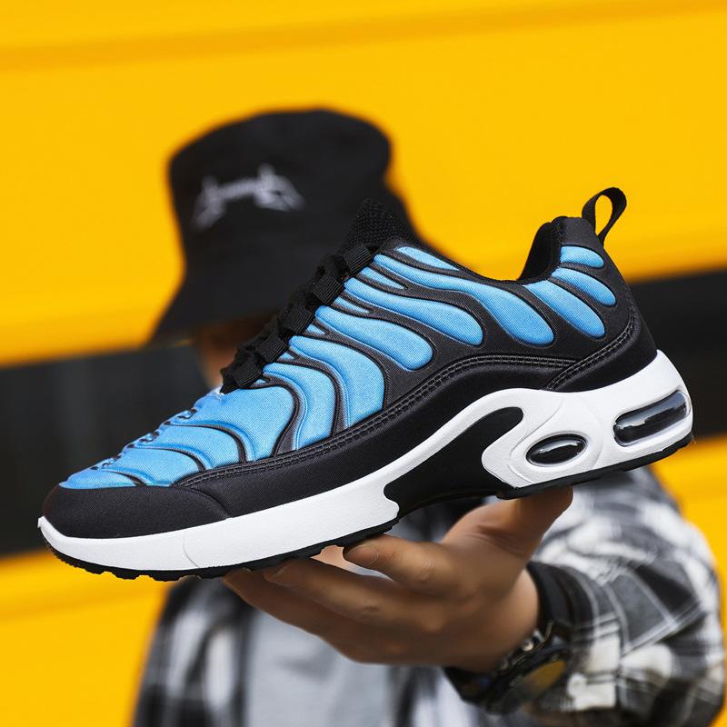 

2025 spring and autumn new men s shoes sports and leisure mesh breathable Korean version trendy fashion large size men s shoes 39 серый