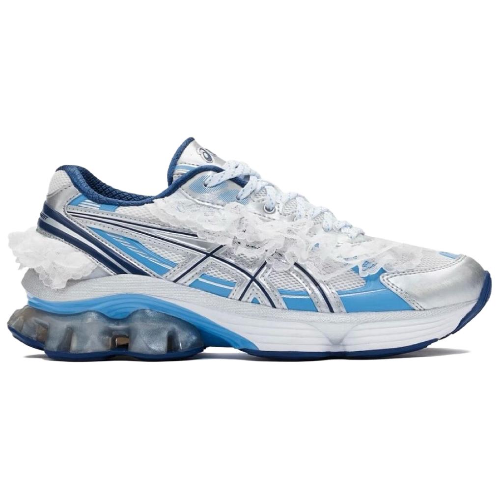 SHUSHU Tong X ASICS Gel Kinetic Fluent White Dive Blue Unisex Sneakers 1203A822-101
