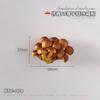 Mini Mushroom Refrigerator Magnet Fruit Refrigerator Decoration Pegboard Art Decoration 3D Ornament
