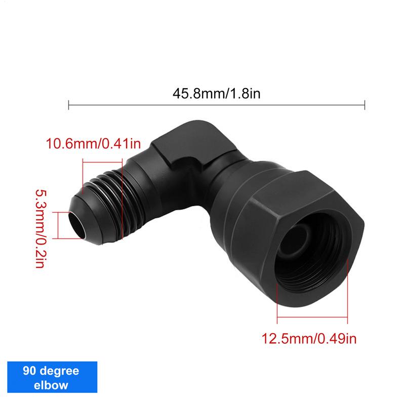 Engine Oil Hose Connector Oil Pump Leak Detection Connector Lightweight Oil Filter Adapter For Car Engine High-pressure Oil