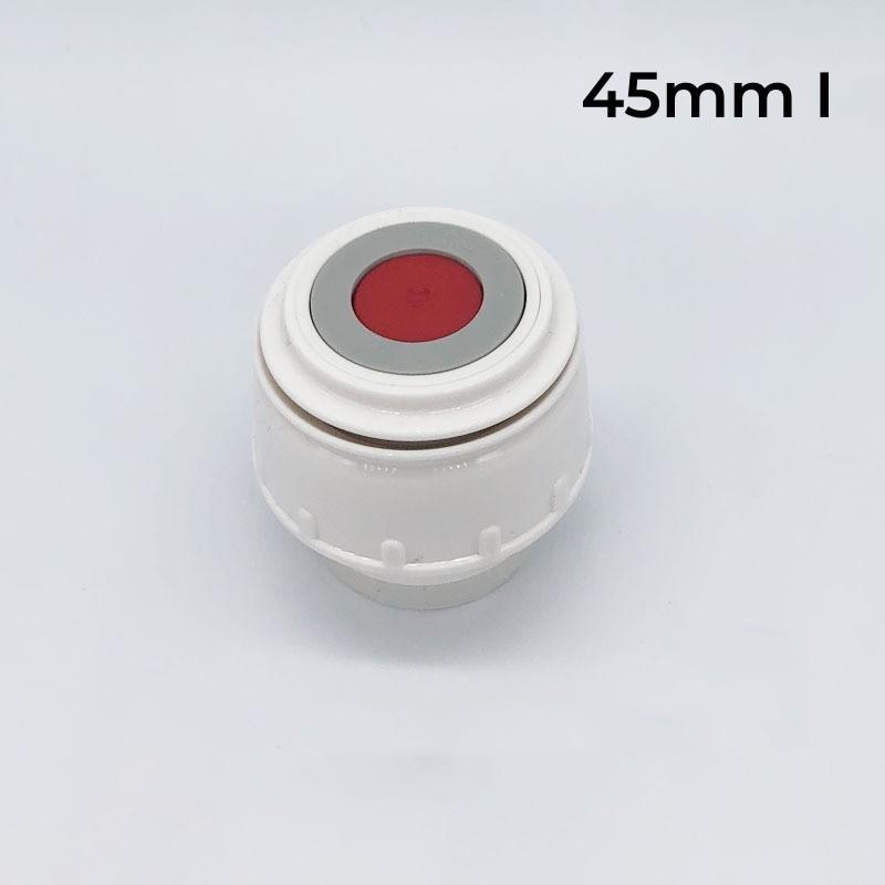 Tapa de termo de 4,5 cm/5,2 cm, tapa de repuesto para taza de viaje, tapa de termo para exportación, color negro