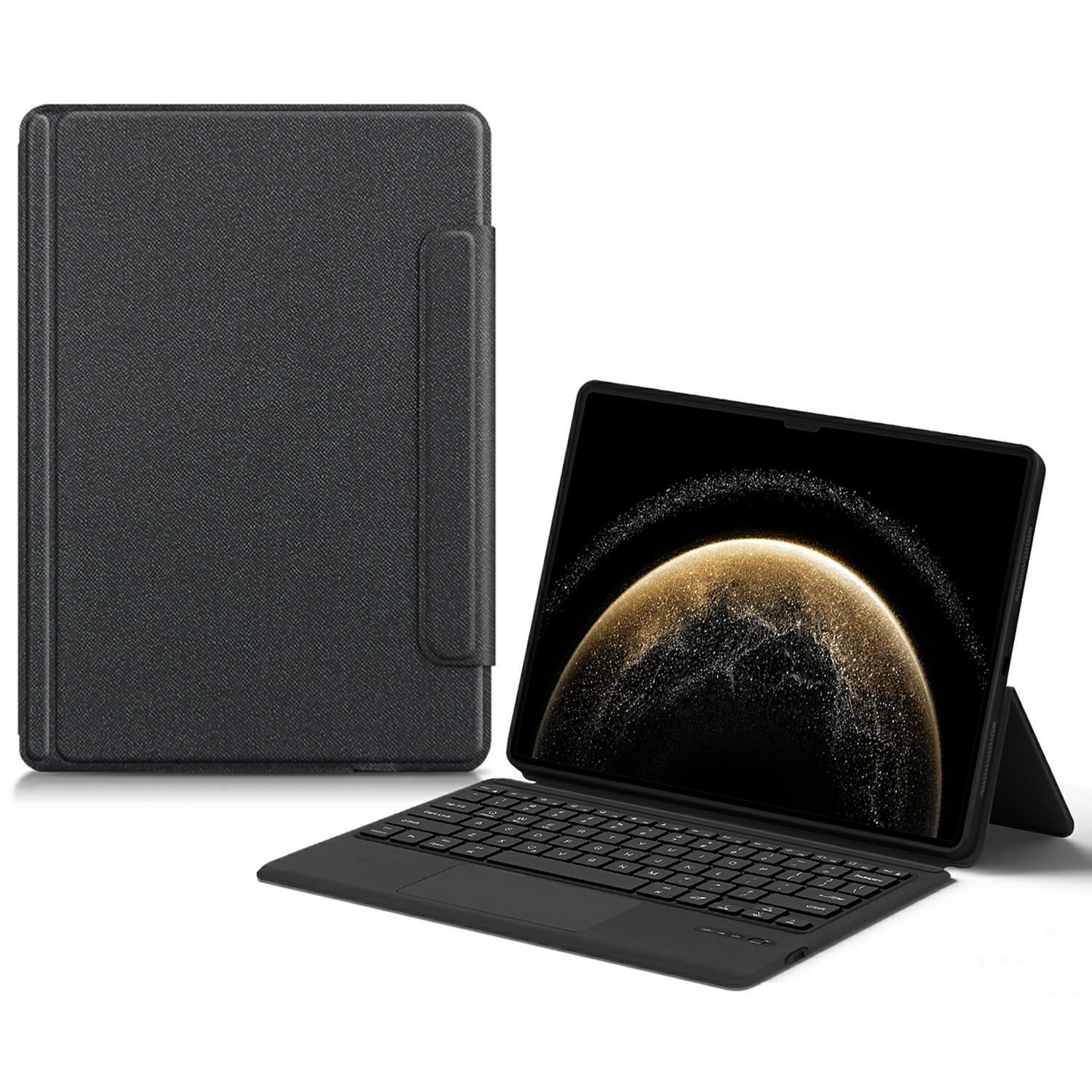 

For Huawei MatePad Pro 13.2 (2025) Backlit Magnetic Bluetooth-compatible Keyboard Leather Stand Case,Arabic Version A