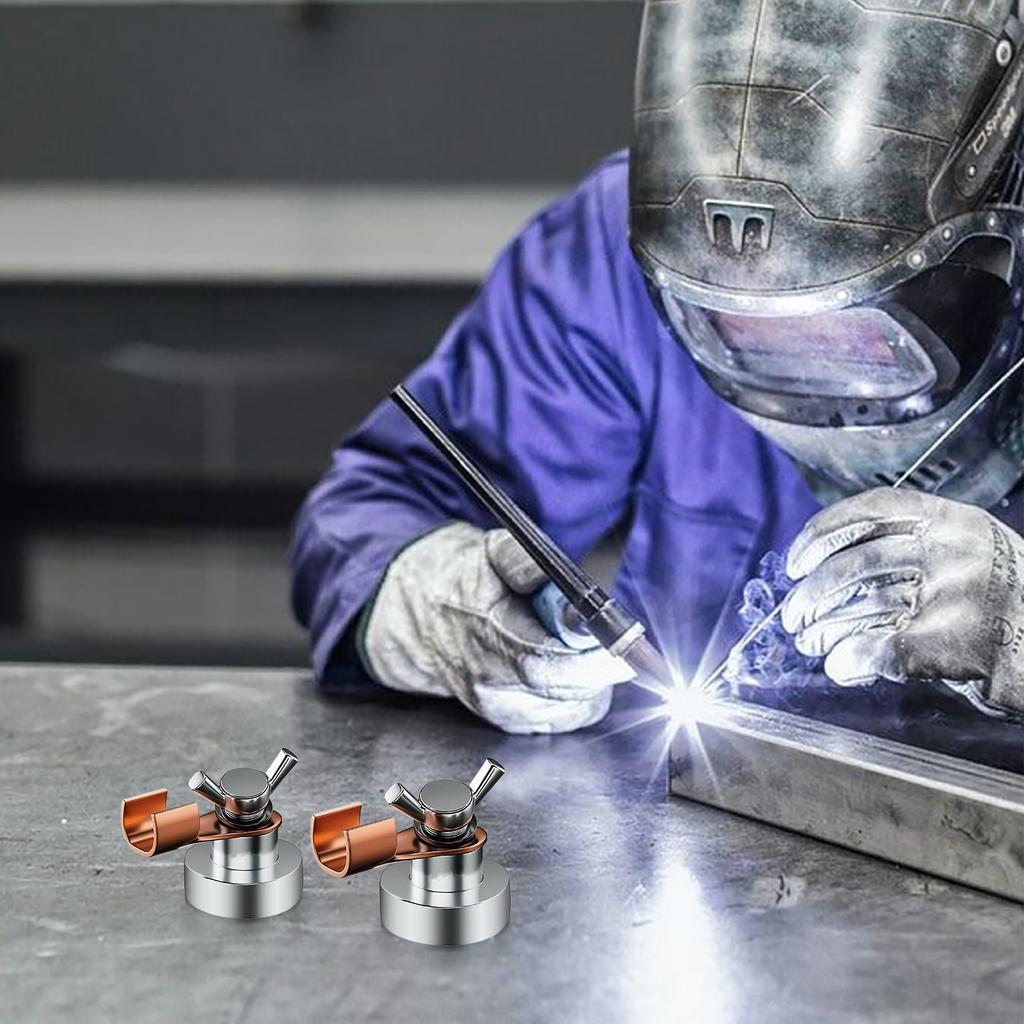 Welding Magnetic Grounding Clamp Multifunction Attachment Suction Weld Accessories Magnetic Welding Support Clamp