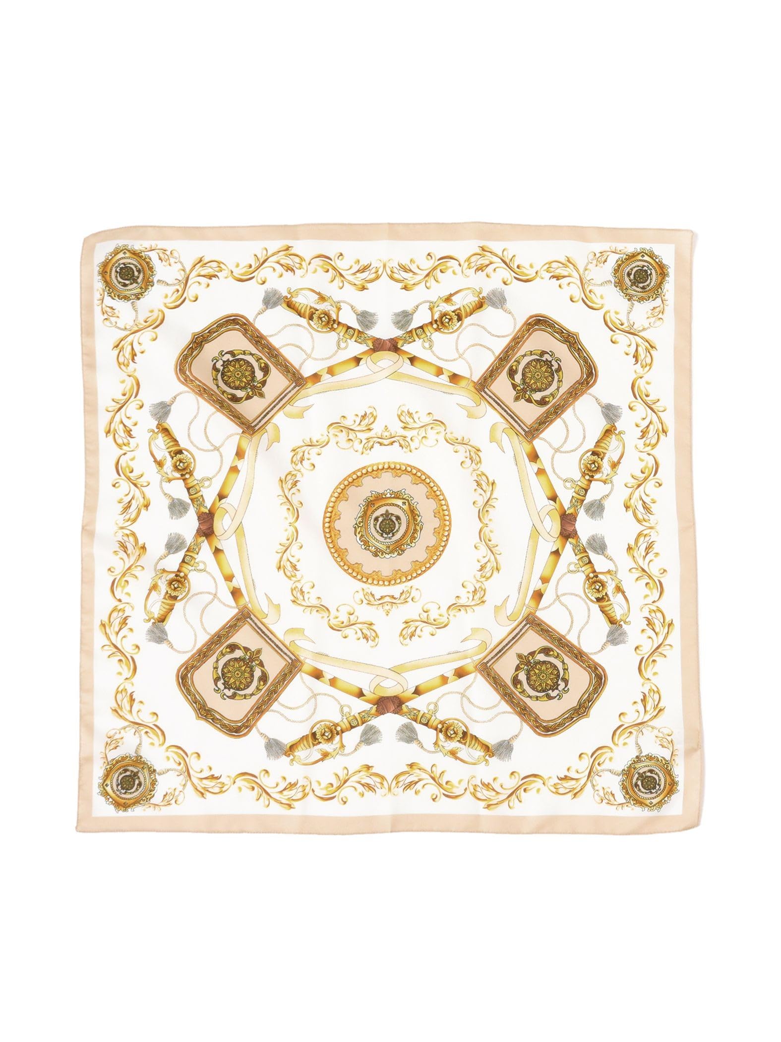 

BEAMS Life Store by Beams Classic Scarf, Women s, Cream, One Size