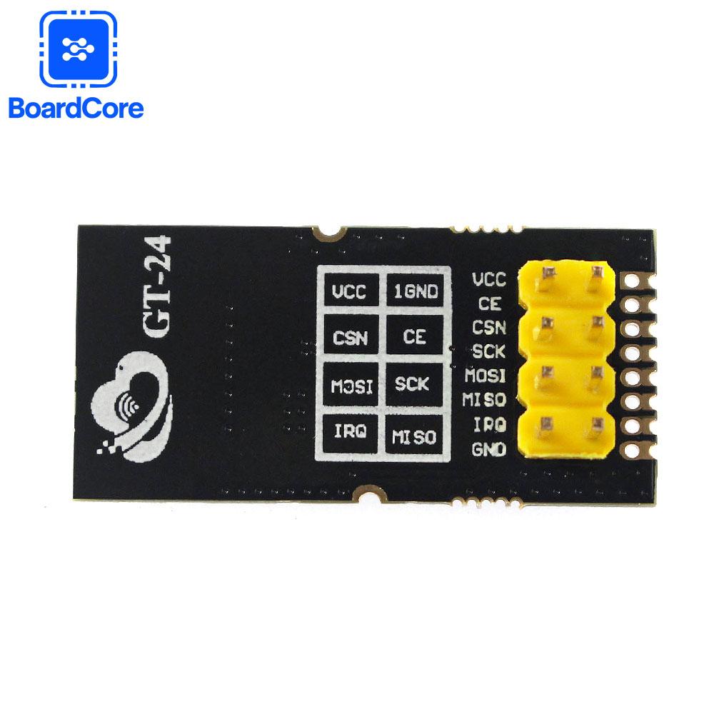 GT-24 NRF24L01+PA+LNA Wireless Module Data Transmission Wireless Receiving + Transmitting Module 2.4G 1100 Meters Long Distance