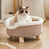 Katzenbetten Winter Warm Tiefschlaf Ruhe Katzen Hundehütte Paket Ganzkörper Katzen Nest Lock Temperatur Kleiner Hundebett Haustierprodukte