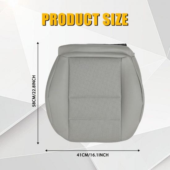 Front LH Bottom Seat Cover Black Tan Gray For Mercedes 08-14 Benz C250 C300 C350