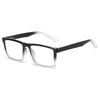 Gradient Blue Reading Glasses For Men Women Fashion Presbyopia Eyewear Lightweight Retro Computer Glasses +1.0