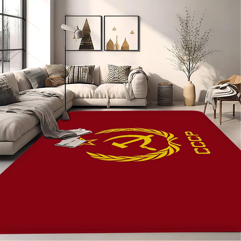 CCCP USSR Soviet  Entrance Door Mat Nordic Style Home Doormat Bathroom-Toilet Mats Bedroom Hotel Decor Mat