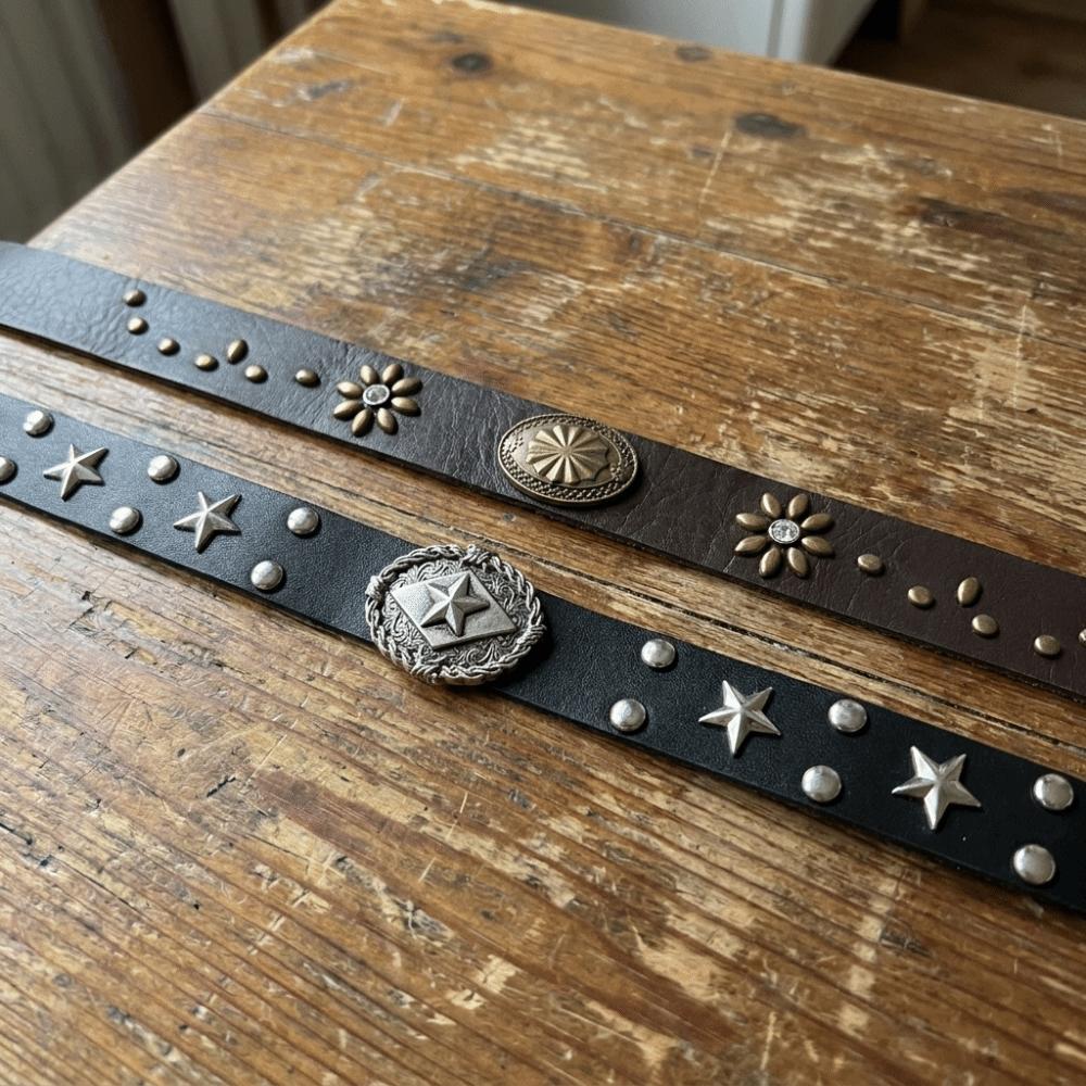 Leder Boho Kappenbänder Handgefertigte Hut Accessoires Mode Cowboy Hut Bänder Für Strohhut