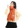 Cashmere Scarf for Women Winter High End Solid Color Scarf  Versatile Men's Shawl Korean Style Thickened Wool Scarf