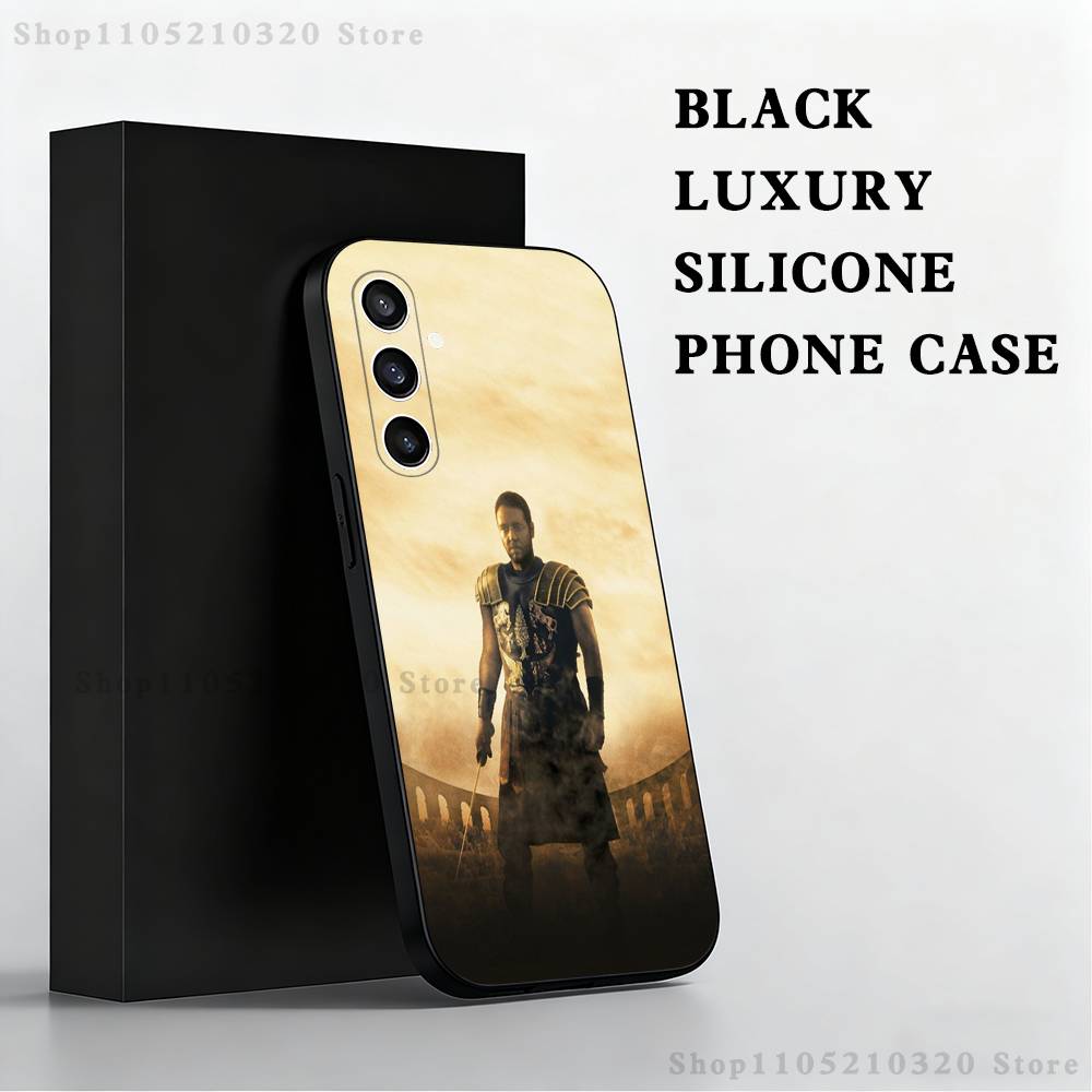 Movie G-Gladiator 2 Phone Case For Samsung S 25,24,23,22,30,21,10,9,Ultra,Plus,Lite,FE,4,5 G Black Soft Case