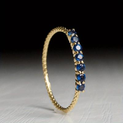 1Pc Stylish Fine Row Synthetic Zircon Index Finger Ring, Vintage Fashion Ring, Simple and Compact Finger