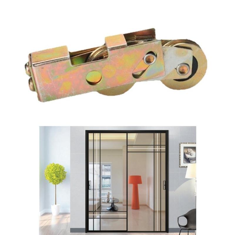 2Pcs Adjustable Bearing Wheel Replacement Ball Bearing Rear Sliding Door Wheel Sliding Door Roller Replace Parts