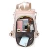 Waterproof Women Backpack Fashion Anti-theft School Bag Embroidery  Large Capacity Travel Shoulder Handbag