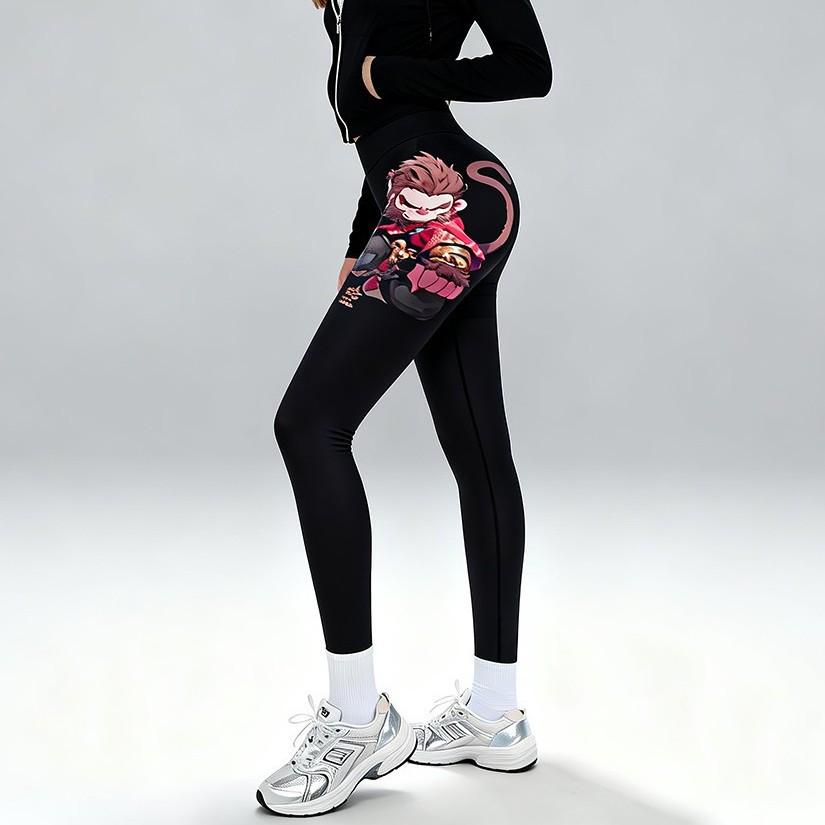 Chinese High-Waisted Hip-Lifting Yoga Pants for Outdoor Sports