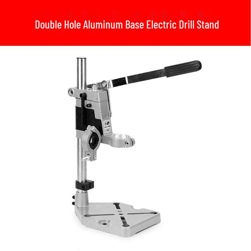 Industrial Grade Bench Drill Stand - High Precision Multifunctional Electric Hand Drill Station for Home Use