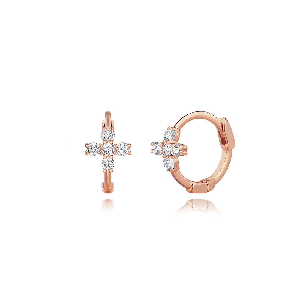 Roseedor Tiny Grace One-Touch Earrings_250100452